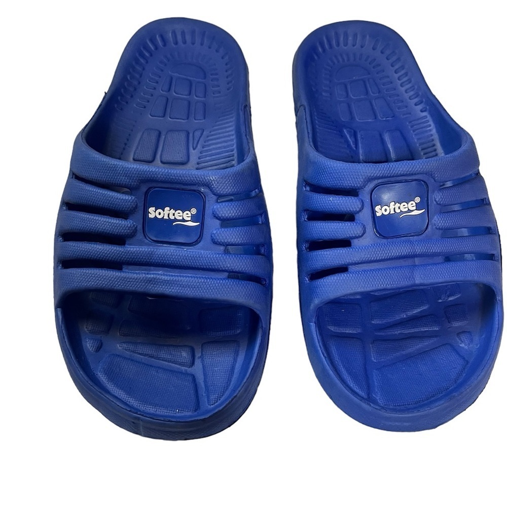 Softee European Blue Sandals Sz 10 - 10 1/2 (41)